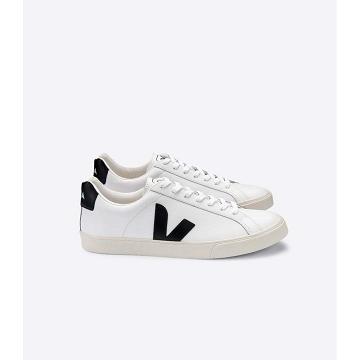 Zapatillas Veja ESPLAR LEATHER Hombre White/Black | España 306LIS